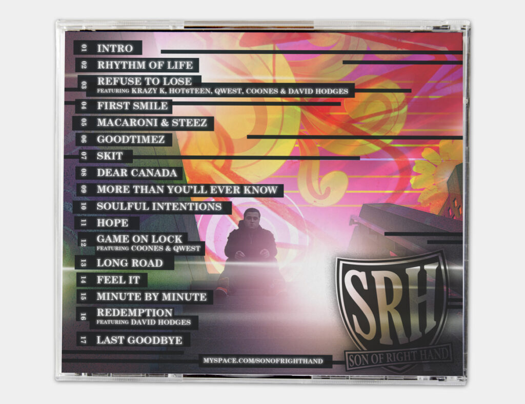 SRH Soulful Intentions CD Back