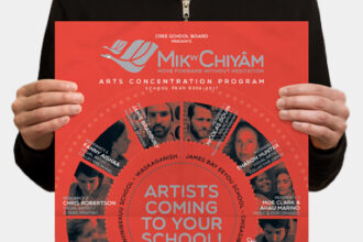 MikwChiyam Arts Program Poster