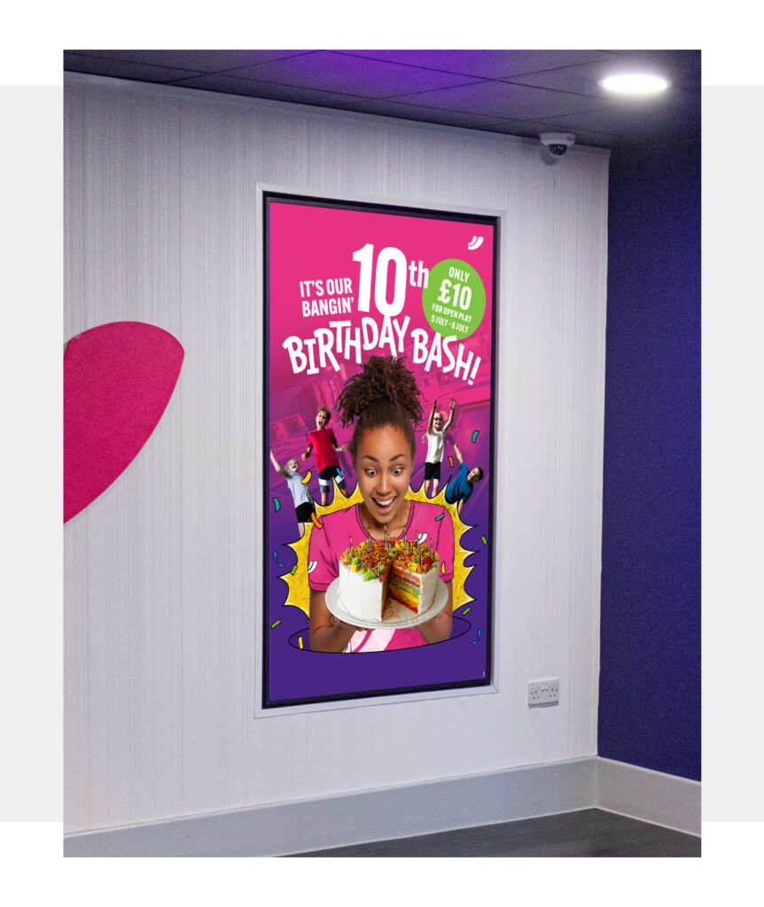 Oxygen 10th Birthday Bash Park Welcome Screen