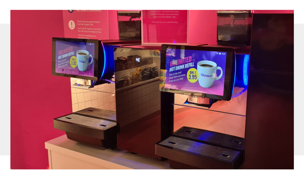 Oxygen Menu 2026 Hot Drink Screens