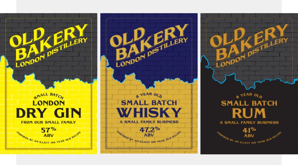 Old Bakery Distillery Label Concepts 2