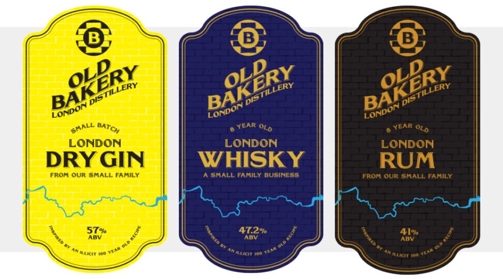 Old Bakery Distillery Label Concepts 3