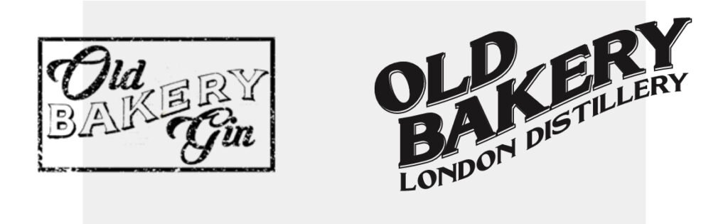 Old Bakery Distillery Logo Evolution