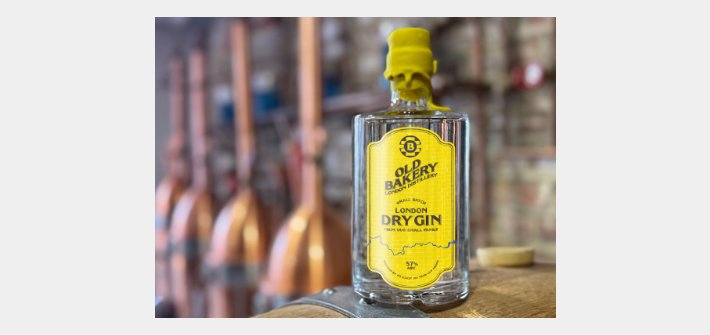 Old Bakery Distiller Gin Concept Mock Up